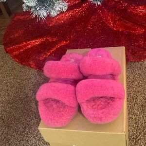 Taffy pink Ugg slippers